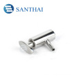 Santhai Brand SS304 SS316L Stainless Steel Sanitary Food Grade  Weld Thread Clamp Aseptic Sample Valve